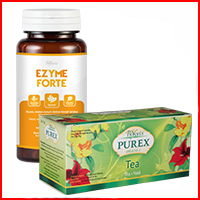 - EZyme Forte kapszula+ Purex tea AKCIÓ